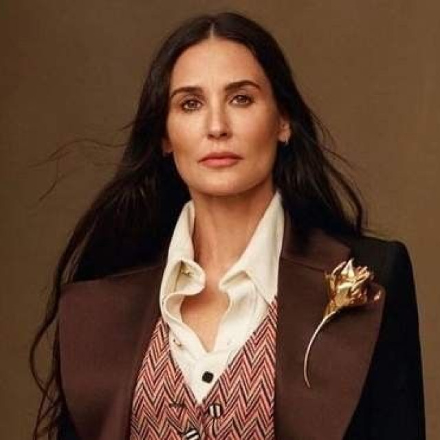 Demi Moore commented on the Fendi show for the first time