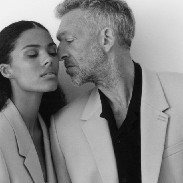 Vincent Cassel and Tina Kunaki took part in a fashion photoshoot&nbsp;