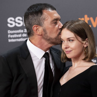 Antonio Banderas appeared in public with his daughter