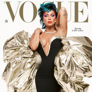 Lady Gaga shot for two Vogue covers