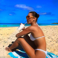 In response to the criticisms of the bodyshamers, Bella Hadid shared a frank photo in a bikini