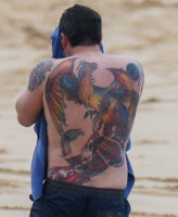 Ben Affleck adorable tattoo