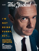 Martin Freeman in the magazine The Jackal