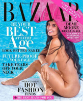 Demi Moore laid bare for Harper&#039;s Bazaar