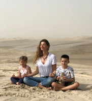 How did Gisele Bundchen and her children celebrate Earth Day?  