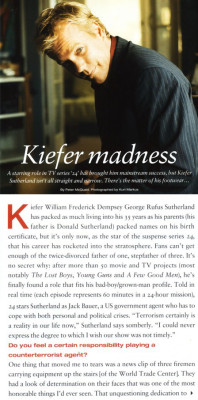 photo 8 in Kiefer Sutherlend gallery [id68085] -0001-11-30 00:00:00