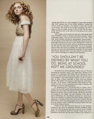 photo 10 in Lily Cole gallery [id259383] 2010-05-27 00:00:00
