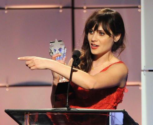 photo 10 in Zooey Deschanel gallery [id687667] 2014-04-07 00:00:00