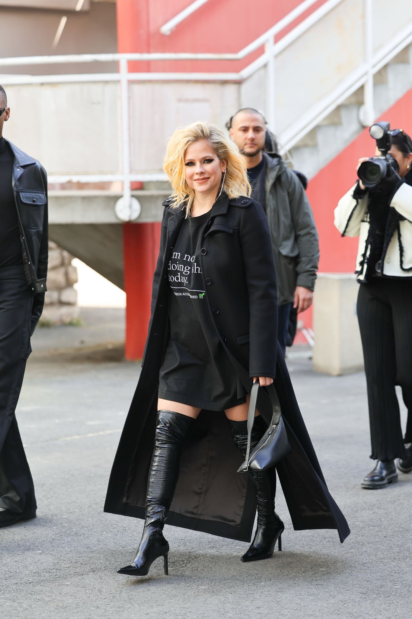 Avril Lavigne - Courreges fashion show in Paris, France, 03\01\2023