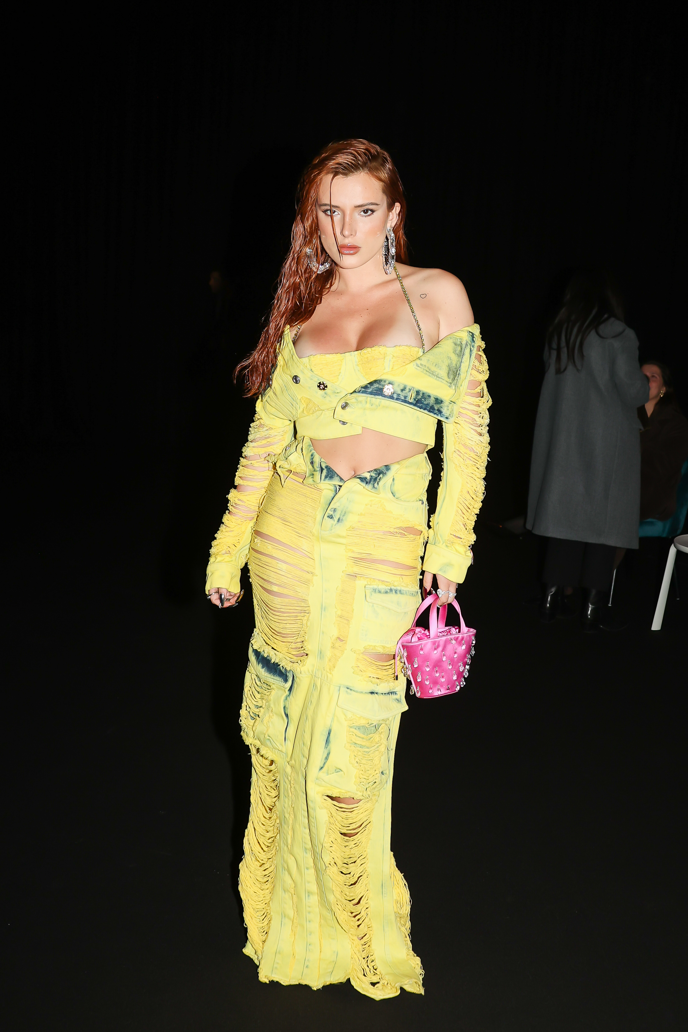 Bella Thorne at GCDS Fashion Show in Milan 02/23/2023