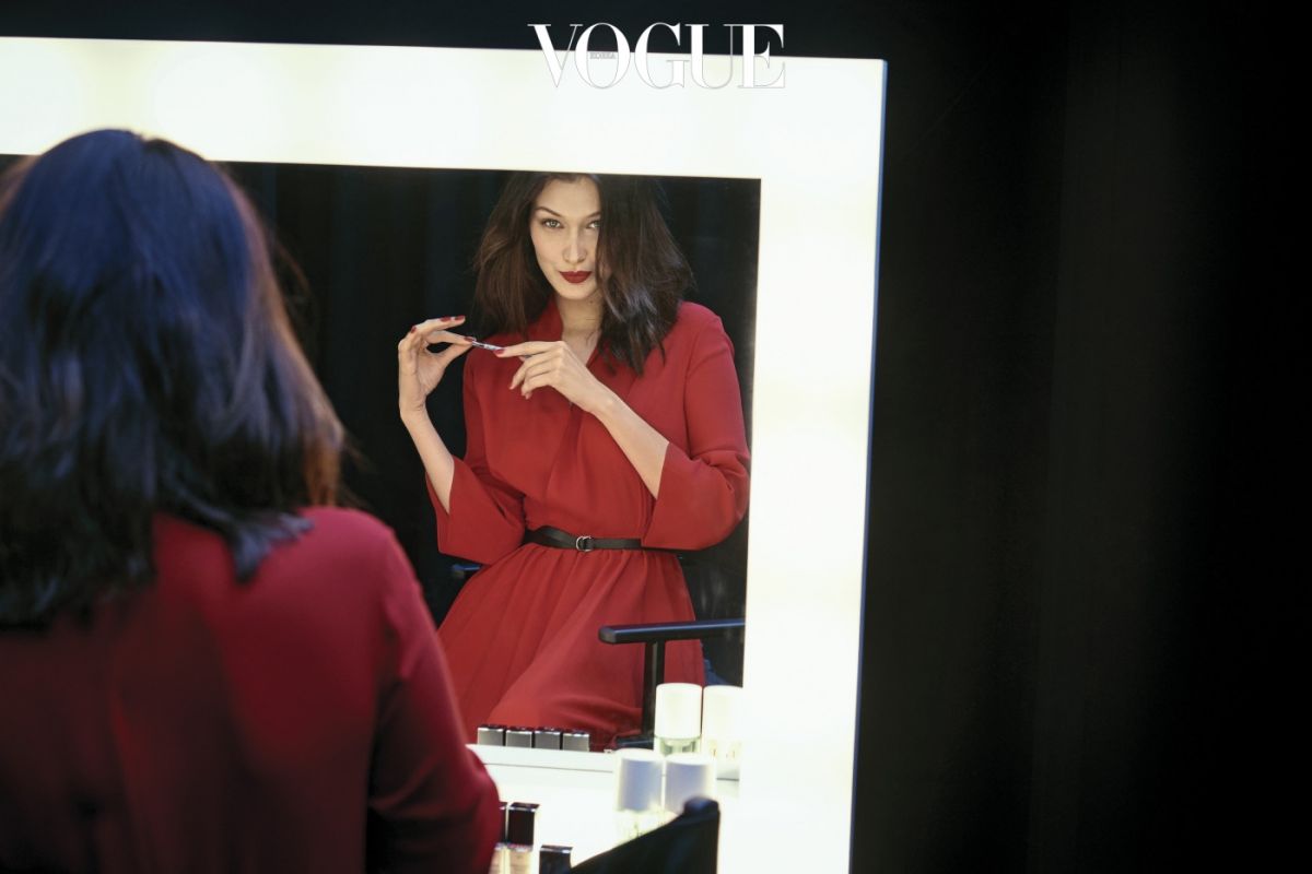 BELLA HADID in Vogue Magazine, Korea January 2018