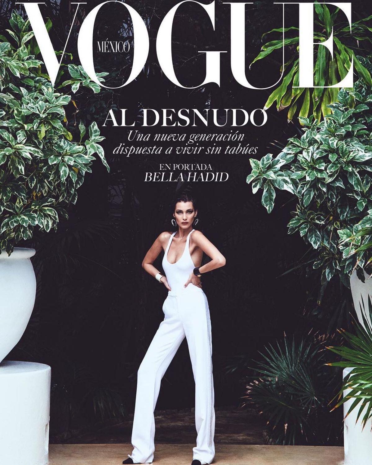 Bella Hadid in Vogue, Mexico, July 2018