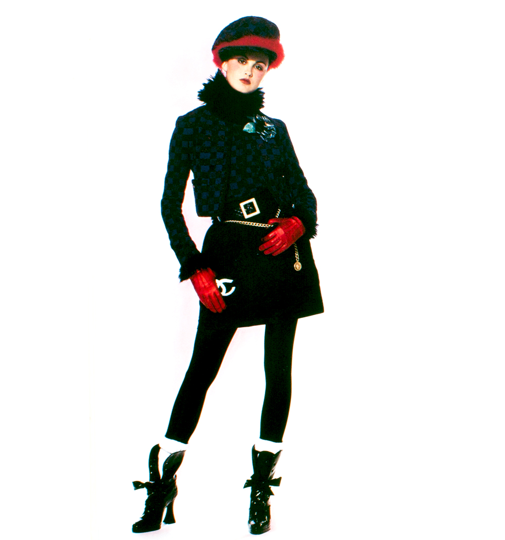 Trish Goff - Chanel FW 1994 by Karl Lagerfeld pt II