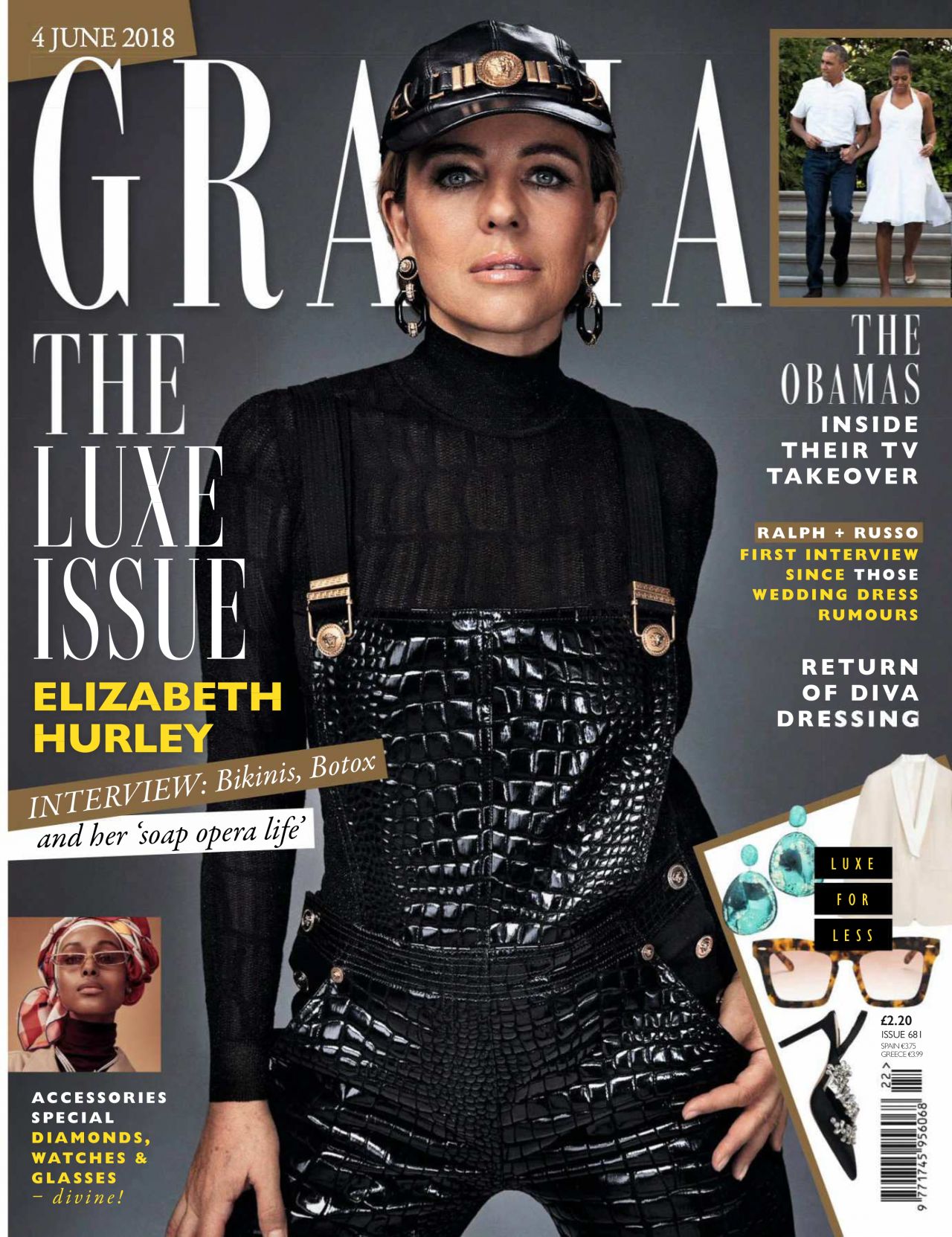 Elizabeth Hurley – Grazia Magazine, June 4, 2018