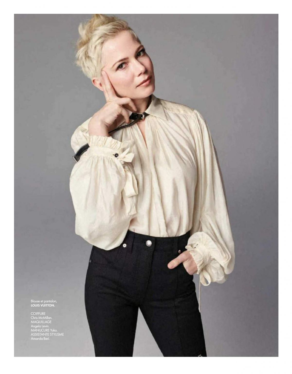 MICHELLE WILLIAMS in Elle Magazine, France January 2018 Issue