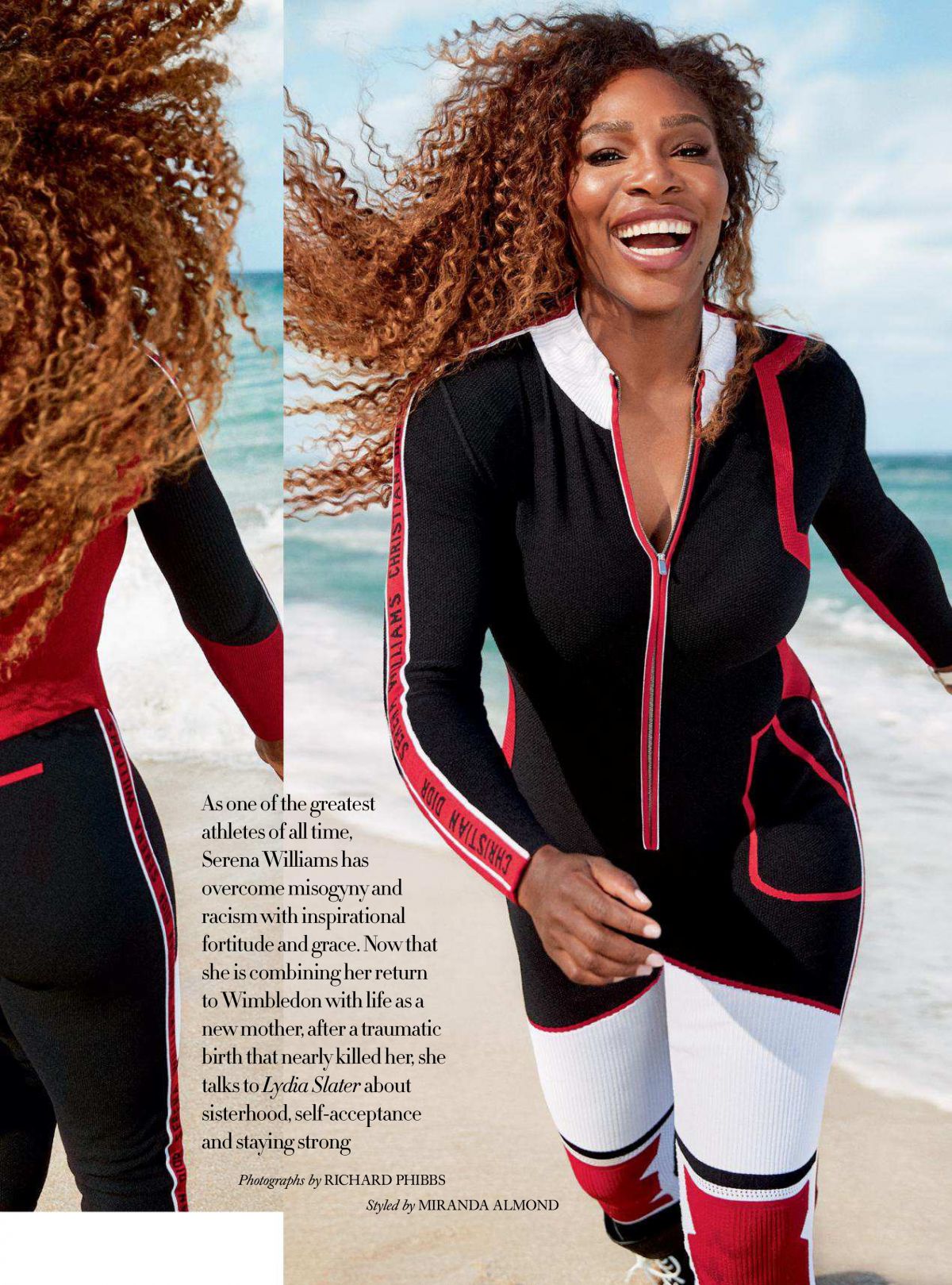 Serena Williams in Harper’s Bazaar, UK July 2018