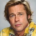 Brad Pitt Instagram Icon