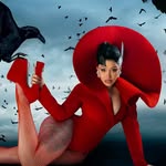 Cardi B Instagram Icon