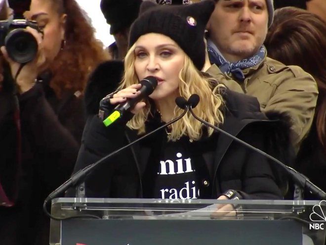 Madonna Spoke In Metaphor During Her Anti-Trump Speech
