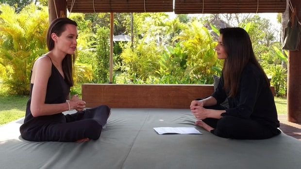 Angelina Jolie Gets Teary-Eyed Speaking From Her Split From Brad Pitt