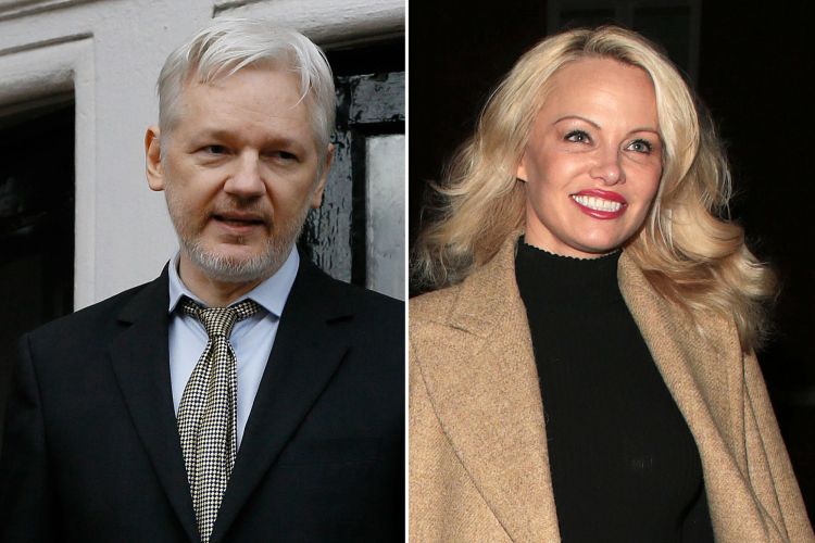 Pamela Anderson Is Considered About Julian Assangâ€™s Well-Being