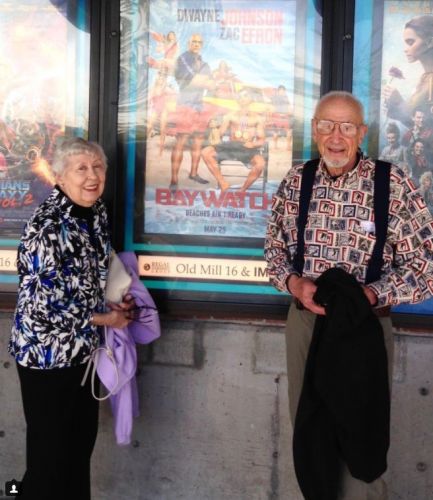 The cutest Zac Efron's fans ever! A grandparents date