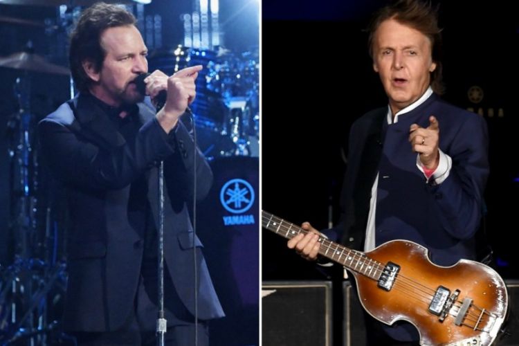 Eddie Vedder Liked Being Hit By Paul McCartney