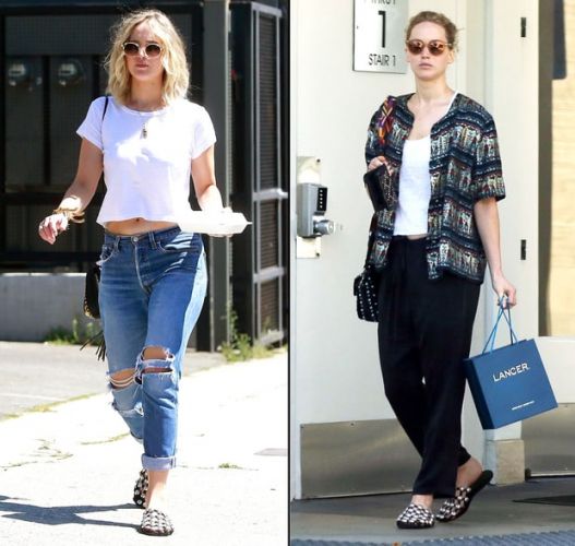 Jennifer Lawrence Is In Love With Alexander Wang Slides