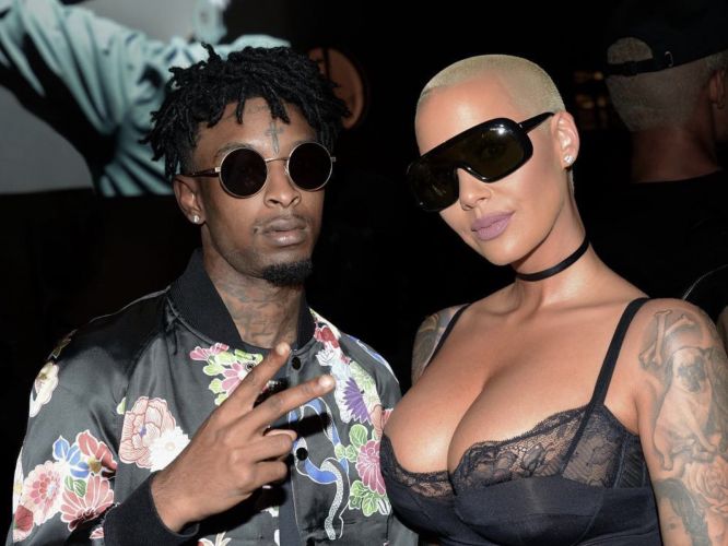 Amber Rose And 21 Savage Go Official 