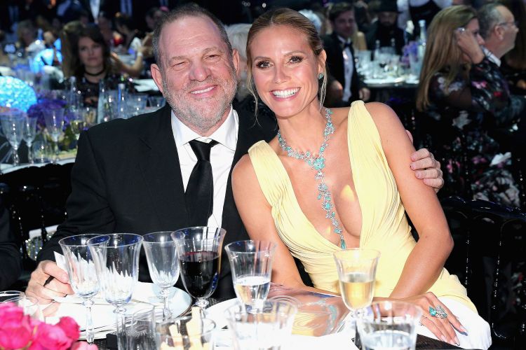 Heidi Klum spoke on the scandal with Harvey Weinstein