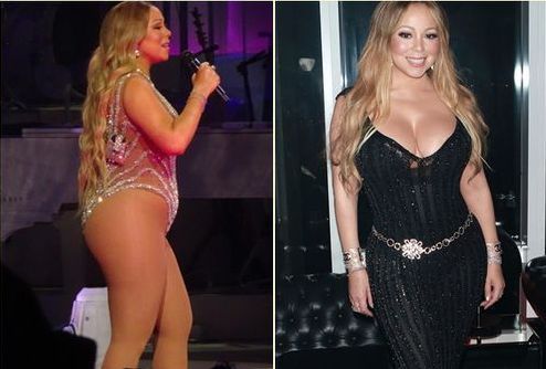 Mariah Carey lost weight