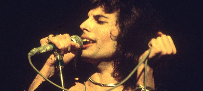 Found earlier not sounded record of a song performed by Freddie Mercury