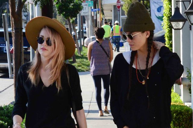 Amber Heard returned to her ex-girlfriend