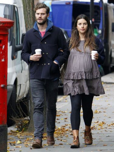 Jamie Dornan's wife Amelia Warner provoked rumors of pregnancy