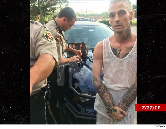 Aaron Carter was charged with an offense in the case of the DUI