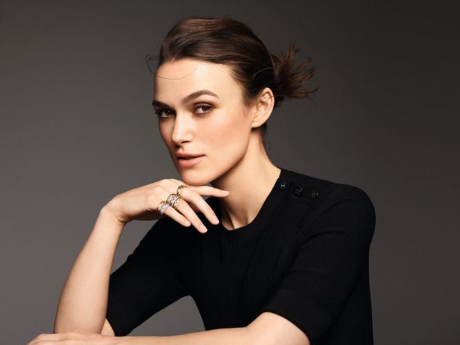 Keira Knightley appeared in the new Chanel advertising campaign