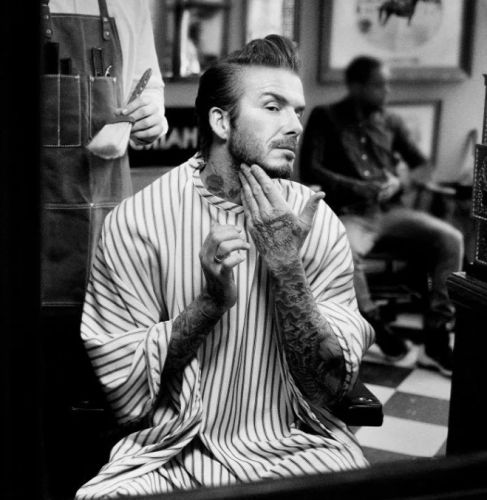 David Beckham will release a line of men's cosmetics