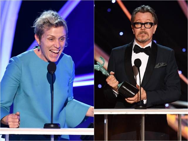 Gary Oldman and Francis McDormand won the Actor Guild of the USA