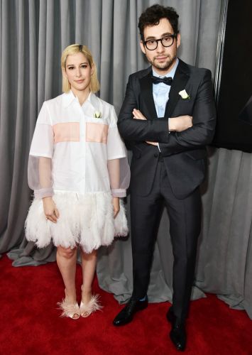 Jack Antonoff With His Sister At 2018 Grammys