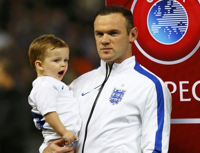Wayne Rooney became a father for the fourth time