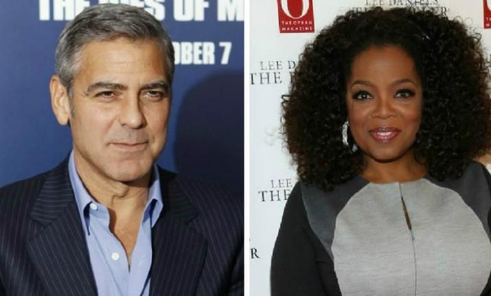 George Clooney and Oprah Winfrey will give American students $1 million for protests