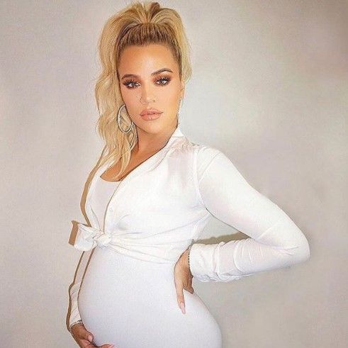 Pregnant Khloe Kardashian Asked Other Females About Their Baby Bumps