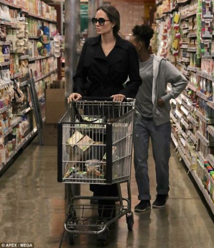 A new family outlet of Angelina Jolie