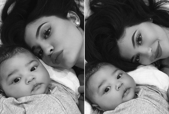 Selfies Of Kylie Jenner And Her Daughter