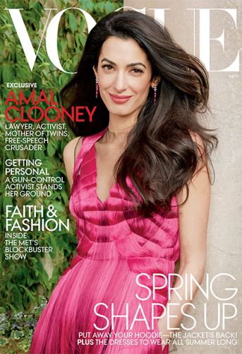 Amal Clooney became the heroine of Vogue
