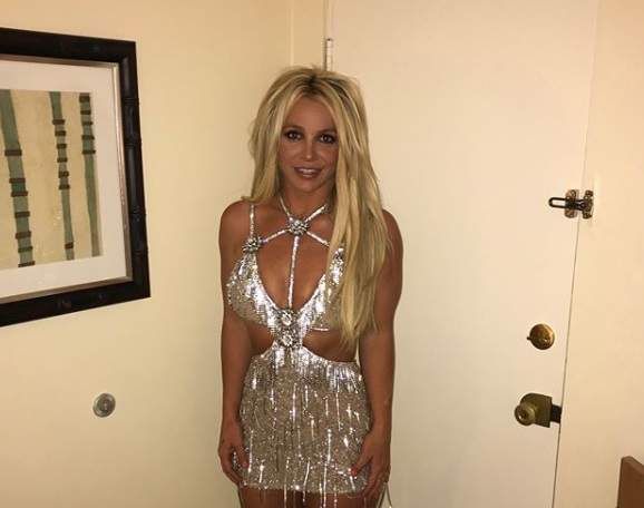 Britney Spears shared a child's photo 