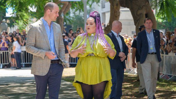 Prince William met the winner of Eurovision-2018