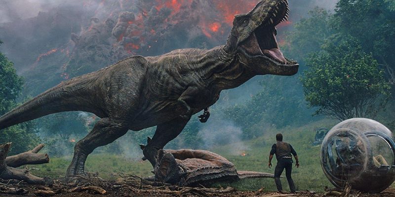 "Jurassic World: Fallen Kingdom" became the leader of the rental in USA