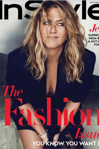 Jennifer Aniston appeared on the pages of InStyle