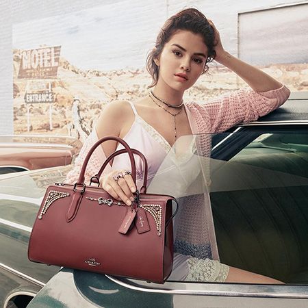 Selena Gomez starred for Coach with her collection of bags